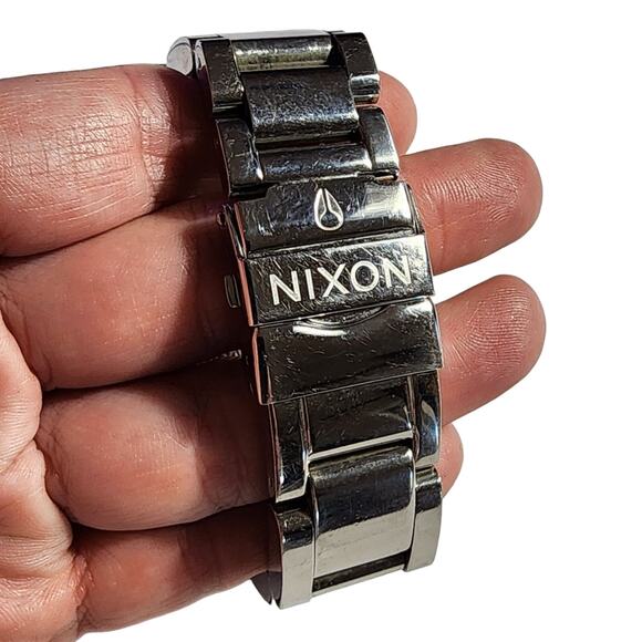 Authentic Nixon A037-710 42-20 Chrono Crystal watch A037710 - Picture 6 of 9